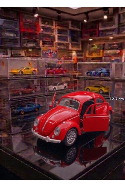 OYUNCAKSAHİLİ Volkswagen Bettle Klasik Nostalji Kaplumbağa Araba Dıecast Meta...