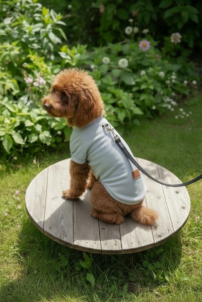 PATİLİNKA Cat - Dog Summer Breathable Mesh T-Shirt - Clothing - Dress - Shirt - Undershirt