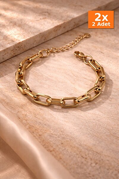 Bozhi Steel Bracelet Bl Gold Business Woman Style