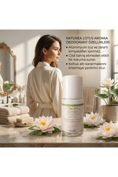 Naturea Botanical Maison Hassas Ciltler için doğal içerikli kararma önleyen L...