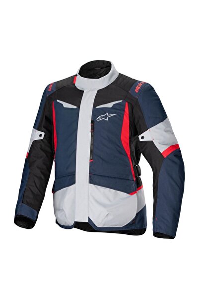 Alpinestars ST-1 WP Korumalı Motosiklet Montu Mavi Gri Siyah Kırmızı