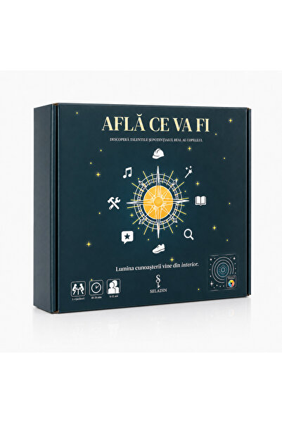 SELADIN Joc educativ Seladin, Afla Ce Va Fi,arata ce meserie este potrivita, ...