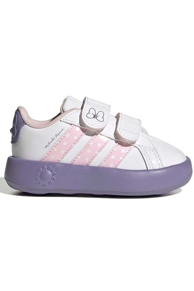 adidas Grand Court Minnie Cf I Ki9184 Orthopedic Children's Sports Shoes White