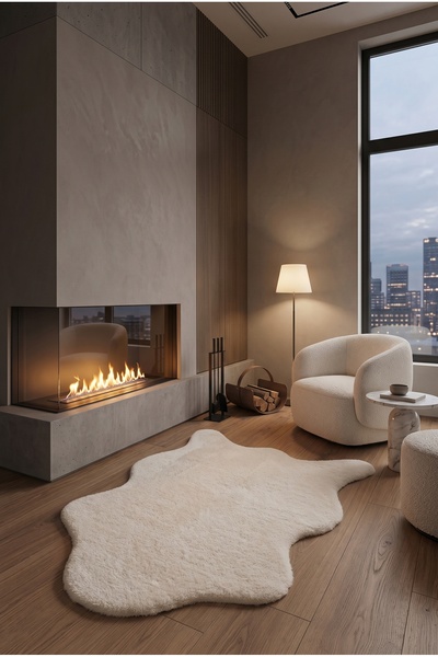 KEVLİNE Kevline Home Kaymaz Taban Post Halı Modern Salon Koridor Mutfak Halısı