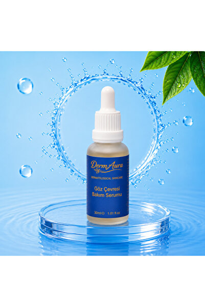 DermAura Göz Çevresi Serumu 30 ml Nemlendirici Kafein Ve Hyaluronik Asit İçer...