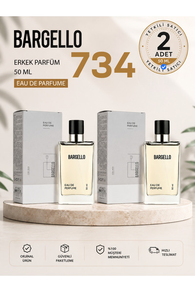 Bargello ERKEK PARFÜM 734 ORİENTAL 50 ML EDP 198658695198 2x