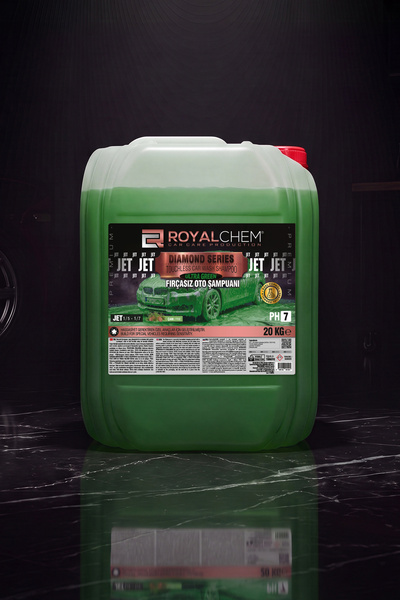ROYALCHEM CAR CARE PRODUCTION ULTRA YEŞİL RENKLİ DIAMOND 1/7 KONSANTRE OTO JE...