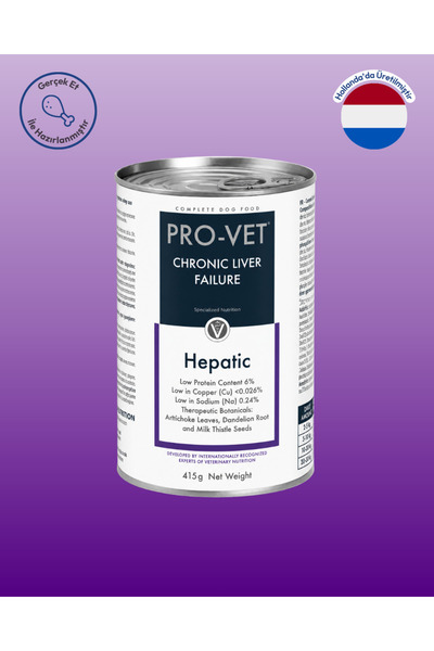 Hepatic Karaciğer Destekleyici Köpek Konserve Yaş Maması 415 Gr.