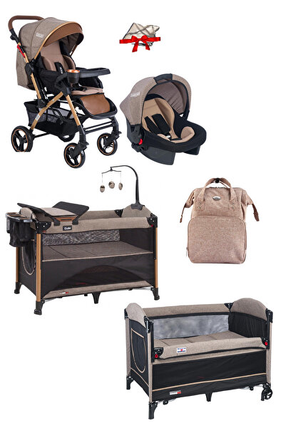 Tommybaby Tornado 5'li Yenidoğan Seti Anne Yanı Oyun Parkı Travel Sistem Bebe...