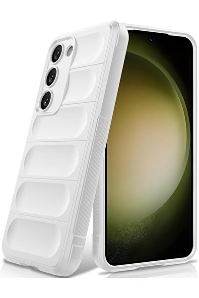 Rivor Samsung Galaxy S23 Kılıf Kamera Korumalı Parmak İzi Bırakmayan İçi Kadi...