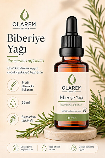 olarem essence Rosemary Oil (Rosmarinus Officinalis) Essential Oil 30 ml Glas...