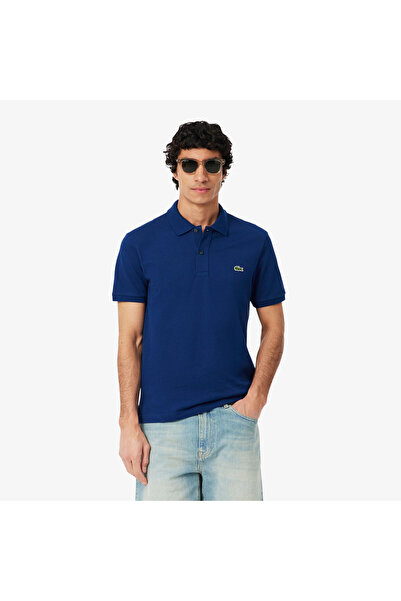 Lacoste L.12.12 Erkek Slim Fit Koyu Mavi Polo