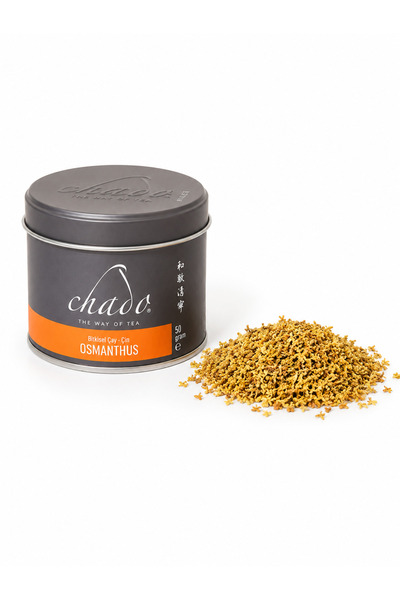 Chado Tea Osmanthus Doğal Şeftali ve Kayısı Kokulu Saf Çiçek Çayı 50 Gr