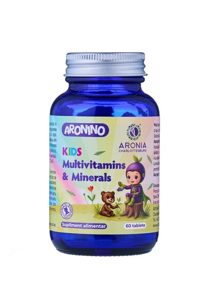 Aronia Charlottenburg Aronino Multivitamine și Minerale pentru Copii — 60 de ...