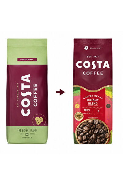 Costa Signature Bright Blend cafea boabe 1 kg