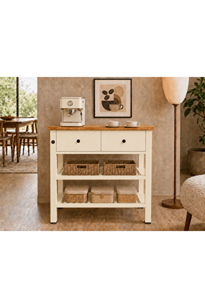 Dipole Furniture FAST MAT LAKE KREM (RAL-9001) SERVANT MOBİLYASI