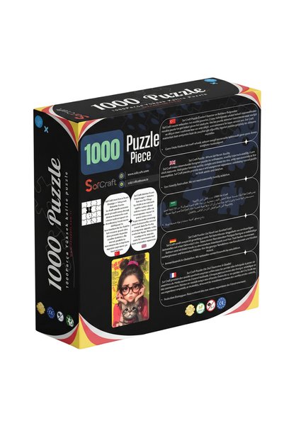 Soi Craft 1000 Piece Puzzle Cat Always in the Lead Style Enthusiast # 6552