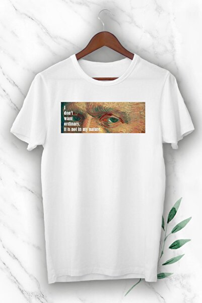 perseusshopping Art Vincent Van Gogh εμπριμέ λευκό μπλουζάκι Unisex