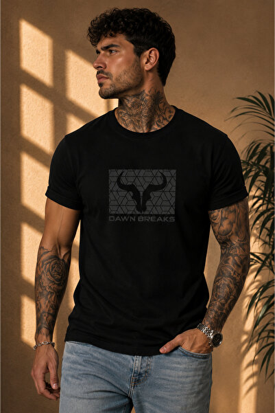 Clothify Unisex Large Size Dawn Break Deer Design Printed 100% Cotton A++ Ove...