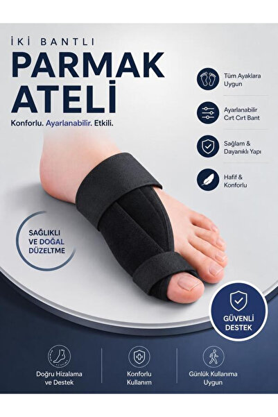 Ankaflex 1 Çift Ayak Baş Parmak Kemik Çıkıntısı Için Aparat Ayak Parmağı Bunyonu Ayak Ateli Halluks Valgus