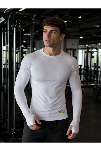 Campo Futbol Kürek Fitness İçlik Body Tişört Beyaz