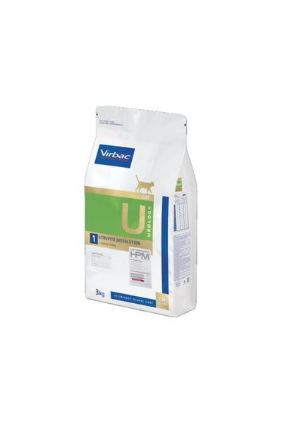 Virbac VİRBAC(3 KG )U 1 UROLOGY - STRUVİTE DİSSOLUTİON CAT FOOD