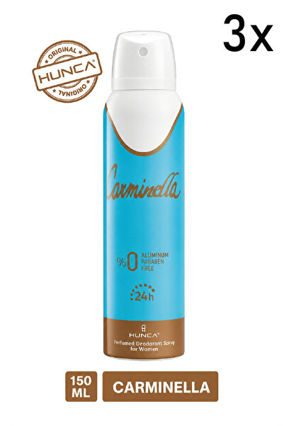 Carminella Kadın Deodorant 150 ml 3 Adet
