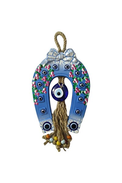 bimbambom Ornament de ușă în formă de potcoavă, Ornament de perete cu mărgele...