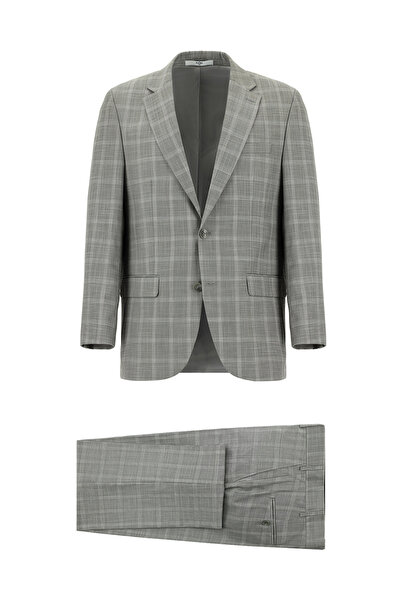 Kiğılı 4 Drop Relaxed Fit Relaxed Fit Plaid Suit