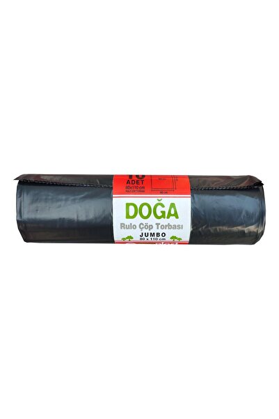 ECOPLAST Battal Boy Çöp Torbası Poşeti - 500 Gr. - 90 Litre - 80 x 110 Cm / 1...