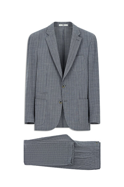 Kiğılı 6 Drop Regular Fit Standard Cut Patterned Suit