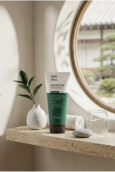 FOODAHOLIC Aha Bha Pha Refreshing Calming Foam |   Facial Cleansing Foam 120 ml