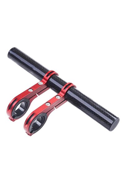 Profisher M365 Elektrikli Scooter İçin Gidon Montaj Ek Bar 20cm Karbon Boru K...