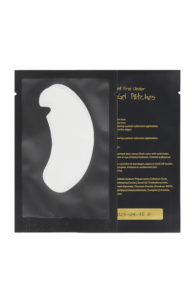 Choice U shaped 50 Pairs Gel Eye Patches Eyelash Extension Under Eye Pads Mak...