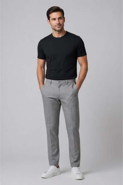 Uki GRİ Comfort Fit Jogger Pantolon