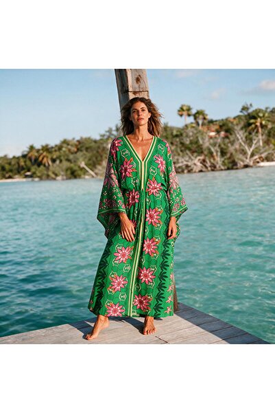 Su Koleksiyon ΦΟΡΕΜΑ GİZA JAPONE SLEEVE BOHO STYLE VINTAGE