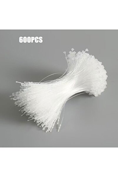 Choice 600PCS 60/600/1500PCS Transparent Plastic Tag Hanging Line with Tag Fa...