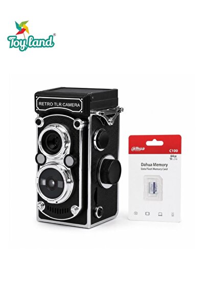 TOY LAND Vintage Digital Camera with 64GB SD Card, 24MP Retro Camera, 2.7K Vi...