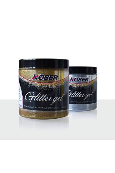 Kober Πάστα τζελ με γκλίτερ, 0.2L, χρυσό / PG8719-1-0.2L