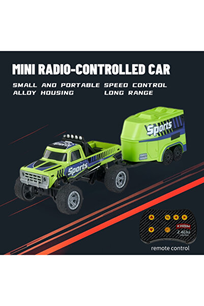 Choice10 HB09 -C Green New RC Car MINI Alloy 1/64 Remote Control Car Convenie...