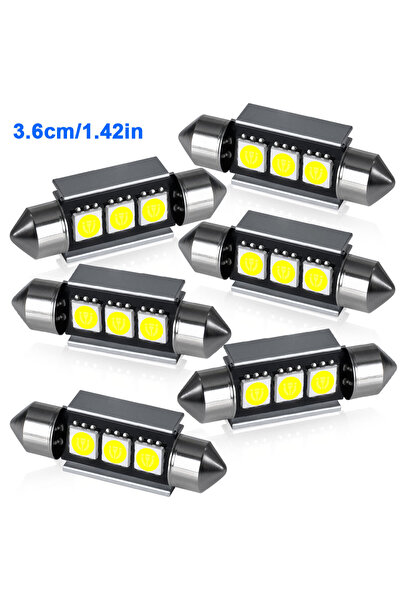 choice2 6PCS 36MM 2/4/6/10PCS Festoon LED 31/36/39/41MM Reading Lighting Bulb...