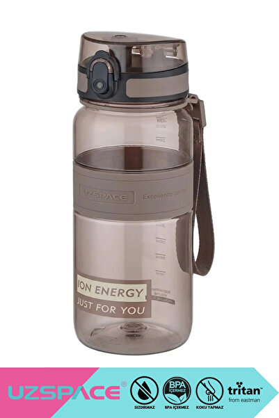 Uzspace 650ml New Collection Standard Size Silicone Body Tritan Water Bottle ...