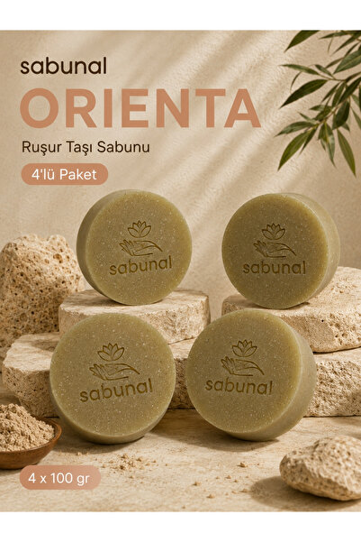sabunal Rushur Stone Soap Mineral Supply Renewing and Purifying Traditional S...