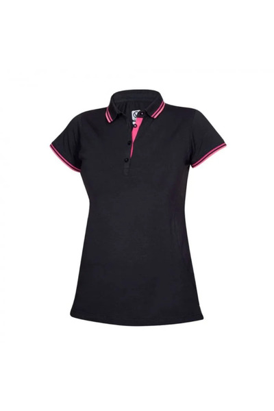 ardon Tricou polo pentru femei cu mânecă scurtă, din bumbac și spandex, 180g/...