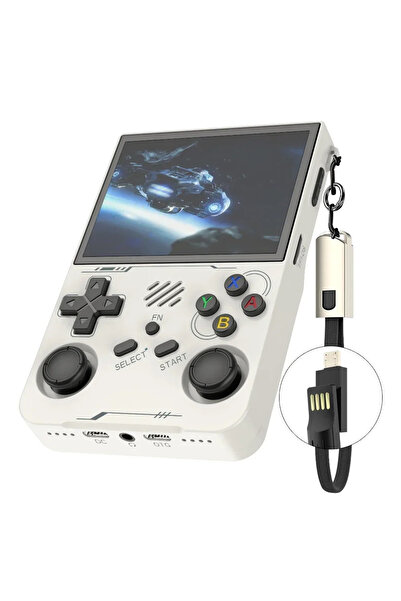 Choice17 128G White BOYHOM Hand-held Consoles Video Games 3.5-inch IPS 640*48...