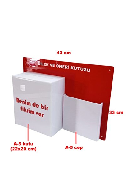 miraj reklam Idea and Suggestion Box - Stylish and Useful Design