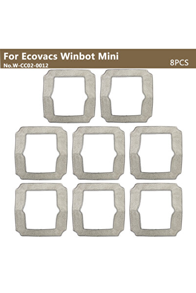 choice2 8pcs Compatible For Ecovacs Winbot Mini Spare Parts Window Cleaner Mo...