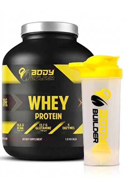 Body Builder بروتين مصل اللبن، شوكولاتة الحليب، 4 رطل + مشروب بناء الجسم
