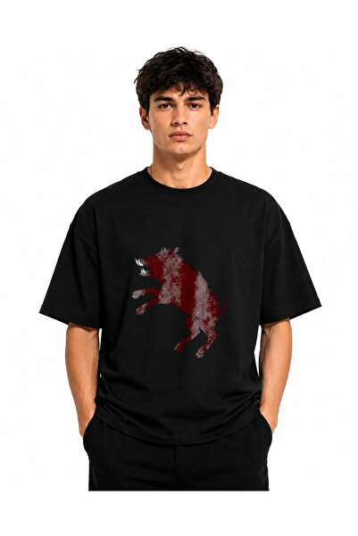 Inscriptie Tricou Unisex Bumbac Premium Casual " Porc mistret maro "