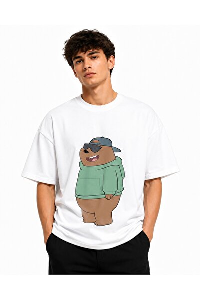 Inscriptie Tricou Unisex Bumbac Premium Casual " Urs cool "